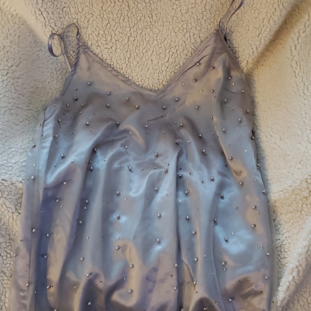 Pearl & Tulle Mini Dress or Long Shirt